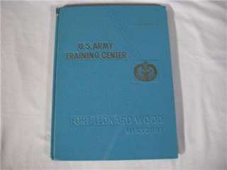 Fort Leonard Wood, MO US Army Training Book 1978  