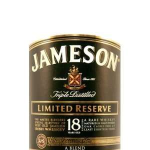  Jameson 18 Year Old Limited Reserve 750ml Grocery 