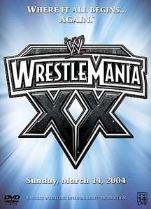 WWE   Wrestlemania XX DVD, 2004, 3 Disc Set 651191558780  