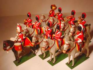  SCOTS GREY   10 PC.SET F figures separate from horses include drum 