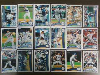 Los Angeles Dodgers 2011 Topps Team Set (18 Cards)  