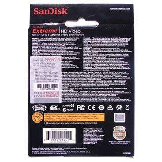 SanDisk Extreme HD Video SD Card SDHC SD HC 16GB 16G 16 G GB Class10 