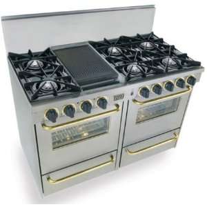 Open Burners 2.92 cu. ft. Manual Clean Ovens Broiler Ovens and Double 