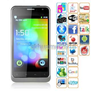   GSM Unlocked Android 2.3 WIFI GPS WCDMA 3G Cell Phone B63M  