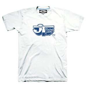  JT Racing USA White Large 3D T Shirt Automotive