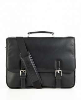 Kenneth Cole Single Gusset Messenger Bag, Expandable Laptop Friendly 