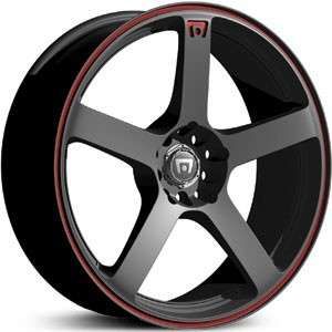 17 inch Motegi Racing MR116 black wheels 4x4.25 4x108  