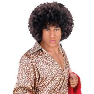  Costumes For All Occasions FWH92544 Disco Fro Brown 