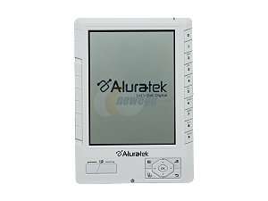   Open Box Aluratek Libre E Book Reader Pro with 5 Display, White