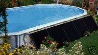 ABOVE GROUND TWO PANEL SWIMMING POOL SOLAR HEATING  