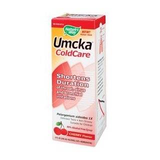 Natures Way Umcka Cherry Syrup (Alcohol Free), 8 Ounce by Natures 