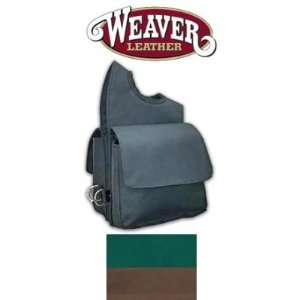  Weaver Nylon Pommel Bags Brown