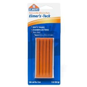  Elmers Tack Removable Adhesive Putty, 1 Ounce, Orange 