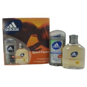   ( AFTERSHAVE 3.4 oz + DEODORANT CLEAR STICK 3.0 oz) By Adidas   Mens