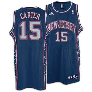  Vince Carter Nets Navy NBA Replica Jersey ( sz. M, Navy 
