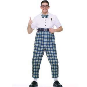 Lets Party By Forum Novelties Inc Nerd Adult Costume / Brown   Size 