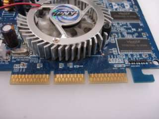 PNY NVidia GeForce FX5500 DDR 128MB Dual VGA AGP Video Card  