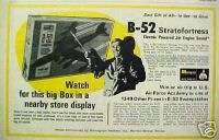   Stratofortress Electric Powered Jet Model Airplane Kit Toy Ad  