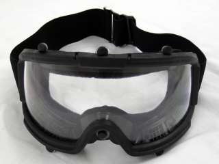 Airsoft Paintball Protective Tactical Safety Goggles Glasses Black 