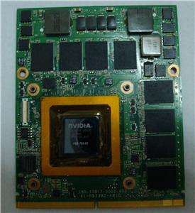 X648M Dell Alienware M17x R2 1GB video card board DELH 40GAB330Z 