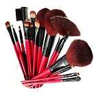 Shany Pro Cosmetic Brush Set Pouch 13 pc Beautiful Tool Cases Colors 