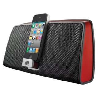 Altec Lansing Portable Dock for iPhone and iPod   Red (iMT630RED)