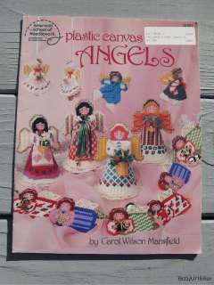 plastic canvas angels designed by carol wilson mansfield american 