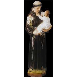  Anthony and Child 24in. Chalk Composition Statue