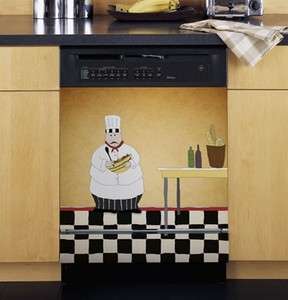 Appliance Art Chef Magnetic Dishwasher Cover Large  