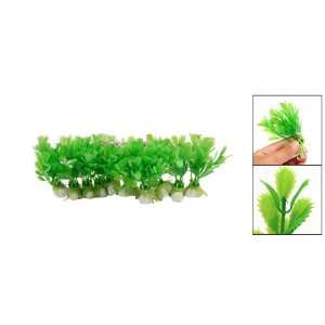  Como Floral Aquarium Fish Tank Mini Plastic Plants 10 PCS 