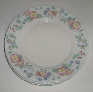 Arcopal France Champetre Pink Flowers Salad Plates  