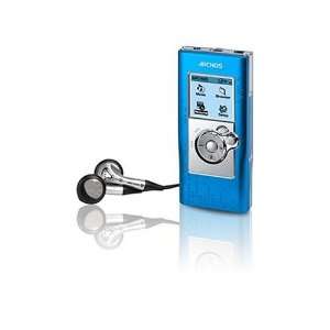 com Archos Gmini XS 100 3 GB Pocket Music Player (Blue)  Players 