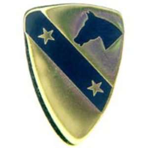  U.S. Army 1st Cavalry Pin Gold Plated 1 Arts, Crafts 