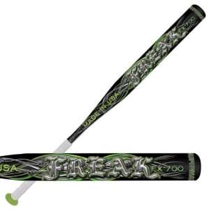   Supermax Slowpitch Softball Bats ASA BLACK/GREEN/SILVER 34 /30 OZ