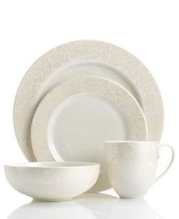 Monsoon Dinnerware Collection by Denby, Lucille Gold 4 Piece Place 