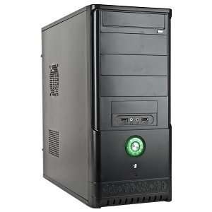  10 Bay ATX Mid Tower Computer Case   No Power Supply 