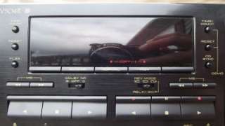 Pioneer CT W504R Dual Auto reverse Cassette Deck Tape player recorder 