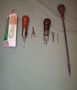 VINTAGE LANE CO. LEATHER TOOL NEEDLE PUNCH MYERS STICHING AWL SEWING 