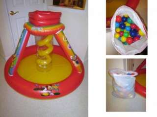 Mickey Mouse Clubhouse Ball Pit & 150+ Balls EUC  