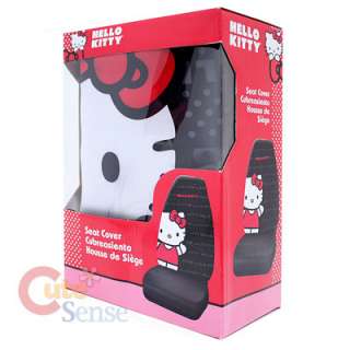 Sanrio Hello Kitty Car Seat Cover Pink Auto Accesories set Big Kitty 2 