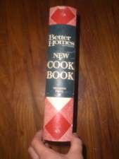 Better Homes and Gardens New Cook Book Vintage 1969  