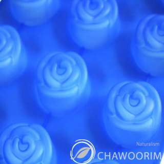 Mini rose 15 cav Silicone Mold Soap making Candle Making for Homemade 