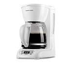 Black & Decker DLX1050W 12 Cup Programmable Coffeemaker  White