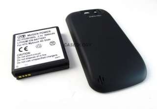 MUGEN POWER 3600mAh EXTENDED BATTERY HTC MYTOUCH 4G SLIDE PHONE 