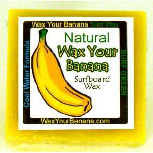  Wax Your Banana Surfboard Wax   Cool Water Formula Sports 
