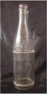 Philippines 1940s PEPSI COLA embosed/paper label Bottle  