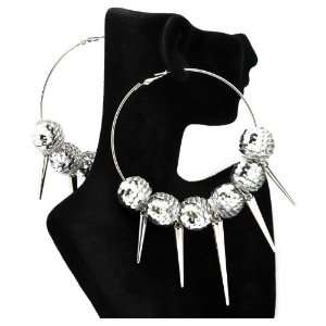  Basketball Wives POParazzi Balls & Spikes Earrings CE727R 