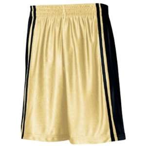  Court Dazzle Basketball Uniform Shorts BLACK/VEGAS GOLD 