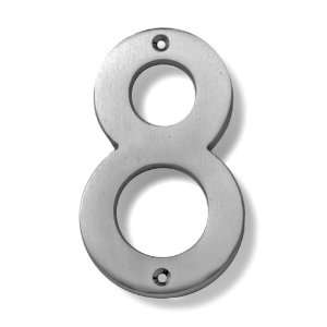    408 PN HN Polished Nickel Address Numbers Home Acc