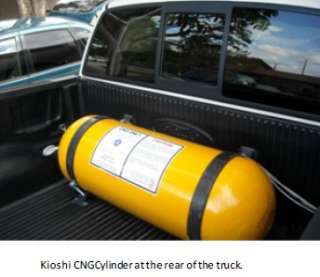 Compressed Natural Gas CNG Cylinder Tank Type 1 5.8 GGE for 3600 PSI 